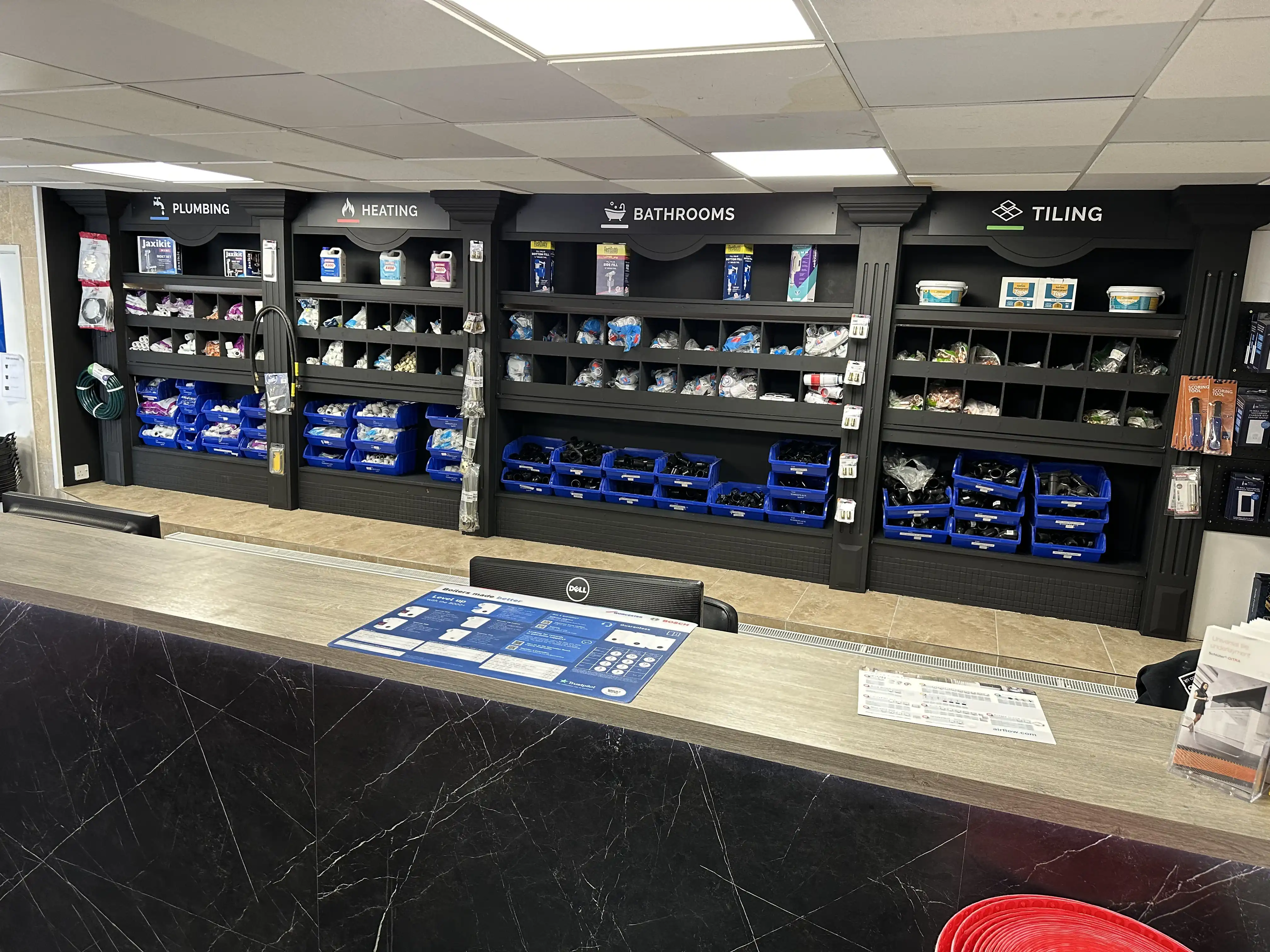 trade counter